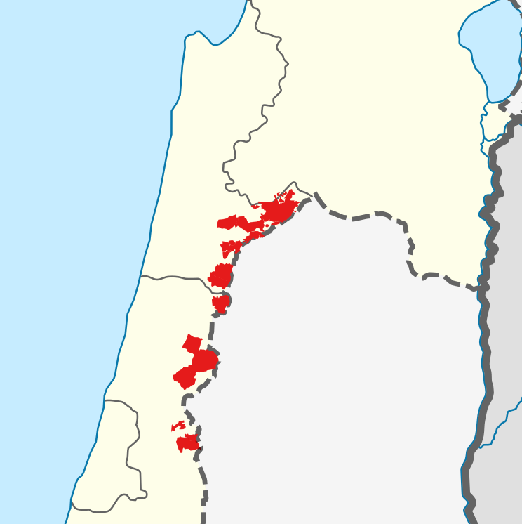 Palestinian towns